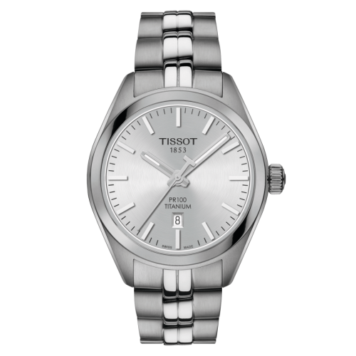 Tissot PR 100 Quartz 33 Titanium / Silver / Bracelet